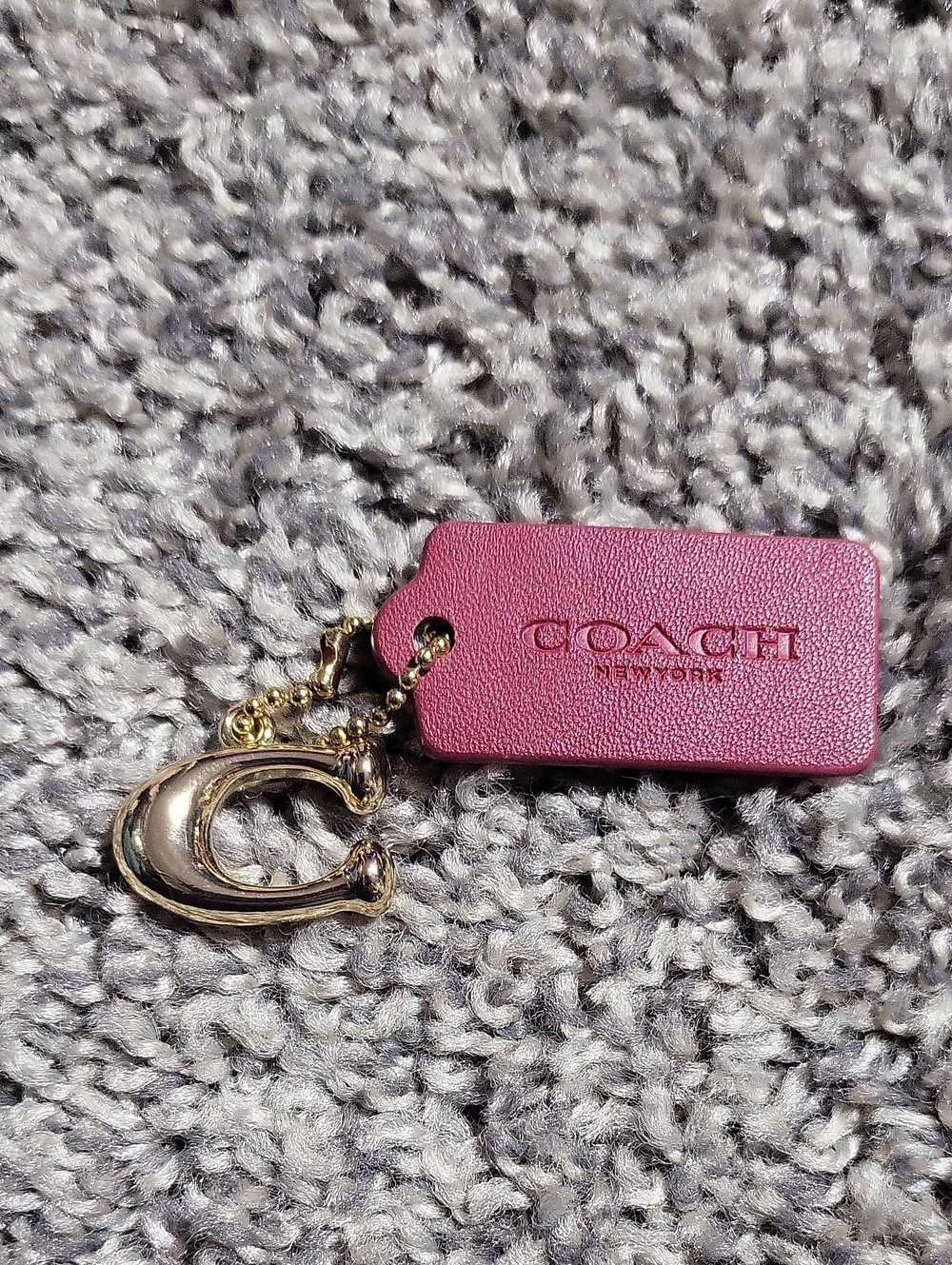 Small Coach Keychain